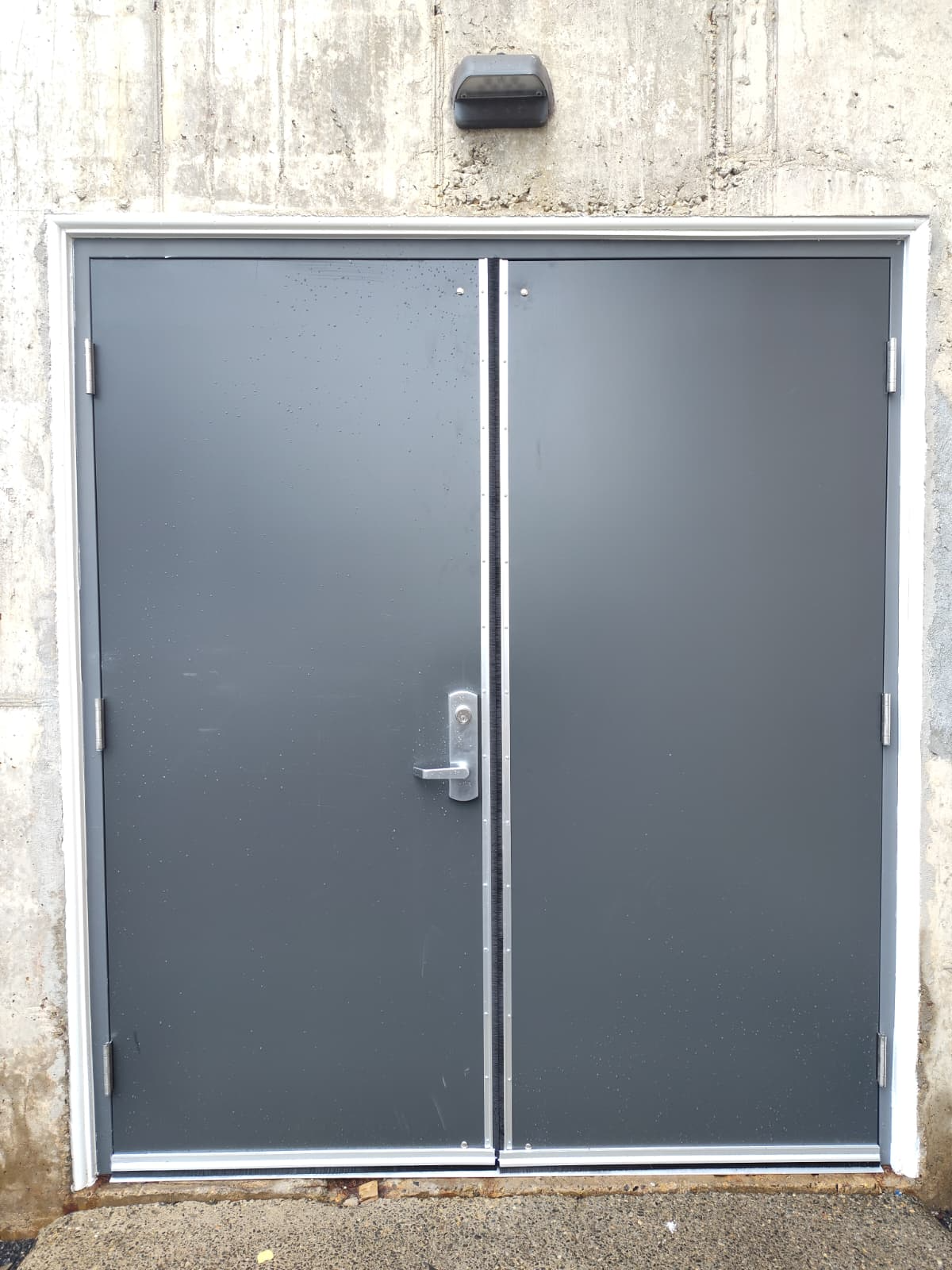 Loading dock exit